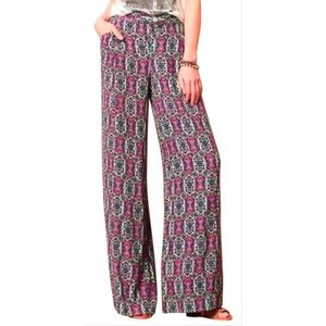Anthropologie Wide Leg Palazzo Pants, sz 2